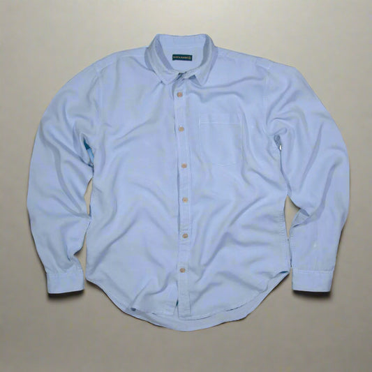 Sky Tencel Lyocell Linen Shirt