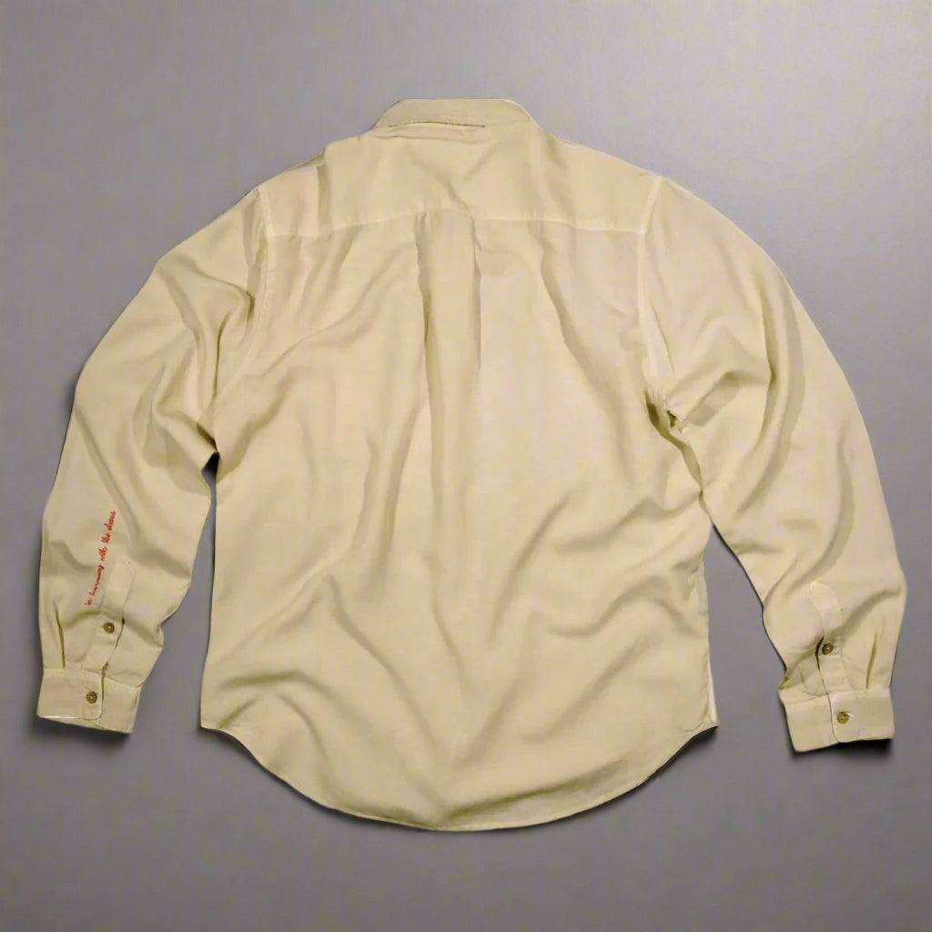 Sand Tencel Lyocell Linen Shirt
